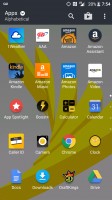 Entire app drawer after finishing setup - HTC Bolt: First look