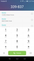 Dial a contact's name with the alpha-numeric buttons - Huawei Honor 5x review