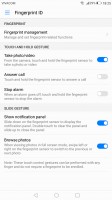 Fingerprint settings - Huawei Mate 9 review
