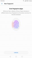 enrolling a fingerprint - Huawei Mate 9 review