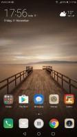 app drawer shortcut in the middle of the dock - Huawei Mate 9 review