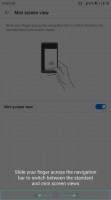 mini screen view - Huawei Mate 9 review