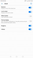 Notification permissions - Huawei Mate 9 review