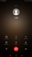 in-call interface - Huawei Mate 9 review