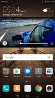 Simplistic video player with few options - Huawei Mate 9 review