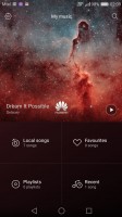 The music player - Huawei Nova Plus review