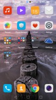 apps-only homescreen - Huawei nova review