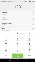 Smart dialing - Huawei nova review