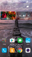 Default homescreen - Huawei nova review