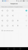 Default navigation bar - Huawei P9 lite review
