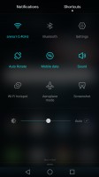 quick settings - Honor 7 Lite (5c) review