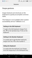 Swype gestures - Honor 7 Lite (5c) review