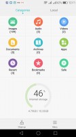 File manager - Huawei P9 lite review