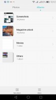 Album view - Huawei P9 lite review