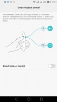 Smart headset control - Huawei P9 lite review