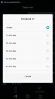 Auto power off - Huawei P9 lite review