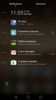 Notifications - Huawei P9 Plus review