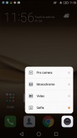 Press Touch on system app icons - Huawei P9 Plus review