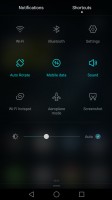 quick settings - Huawei P9 review