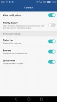 Notification permissions - Huawei P9 review