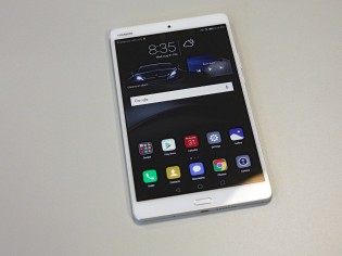 Huawei MediaPad M3 in person