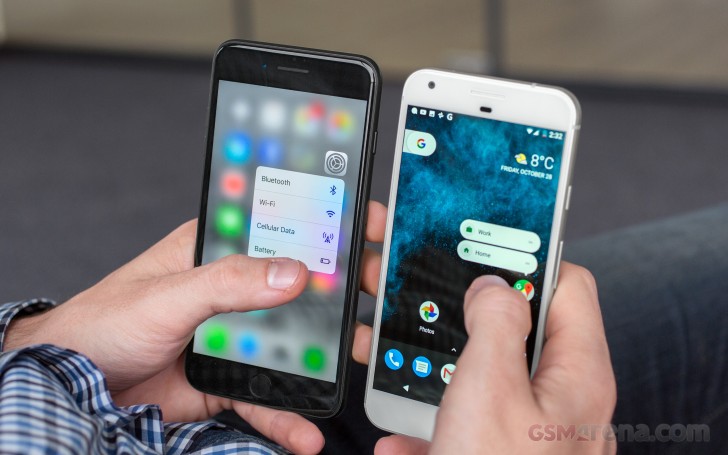 iPhone 7 Plus vs. Pixel XL: Heavyweight title fight GSMArena.com