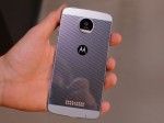 The back is nicely designed - Lenovo Moto Z review