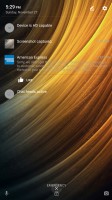 Lockscreen's notification preview is gray text - Lenovo Phab2 Pro review