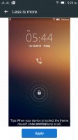 Familiar lockscreen can be customized with themes - Lenovo Vibe K4 Note review