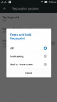 fingerprint gestures - Lenovo Vibe K4 Note review