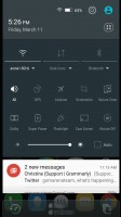 The Notification area is very customizeable - Lenovo Vibe K4 Note review