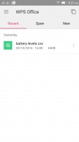 WPS Office: Main app - Lenovo Vibe K4 Note review