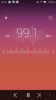 FM radio app with broadcast recording, without RDS - Lenovo Vibe K4 Note review