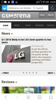 UC Browser - Lenovo Vibe K5 Plus review