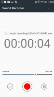 Sound recorder - Lenovo Vibe K5 Plus review
