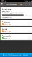 McAfee LiveSafe - Lenovo Vibe K5 review