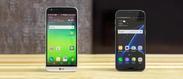 LG G5 vs Samsung Galaxy S7 A rebel and a stunner Hardware