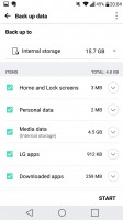 The LG Backup app also copies data between phones - LG G5 review