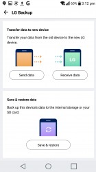 LG Backup can also transfer your data between phones - LG V20 review