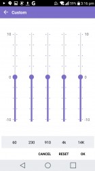 5-band equalizer - LG V20 review