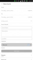 Calendar and tasks app - Meizu Pro 5 Ubuntu Edition review