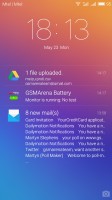 Lockscreen with notifications - Meizu Pro 6 review