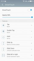 Configuring gestures wakeup - Meizu Pro 6 review
