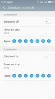 Scheduled power on and power off - Meizu Pro 6 review