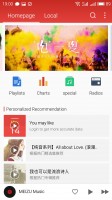 Streaming homepage - Meizu Pro 6 review