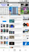 The web browser - Meizu Pro 6 review