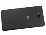 A soft finish plastic back and nicely made insides with metal plates - Microsoft Lumia 650 review