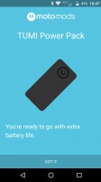 Intro screen for Power Pack - Moto Z Droid Edition Review