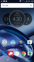 Home screen 1 - Moto Z Droid Edition Review