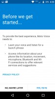 Setting up Moto Voice - Moto Z Droid Edition Review